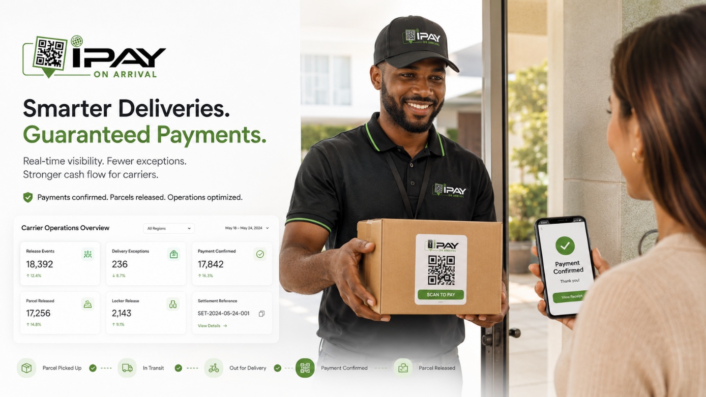 Confirmed digital payments at delivery